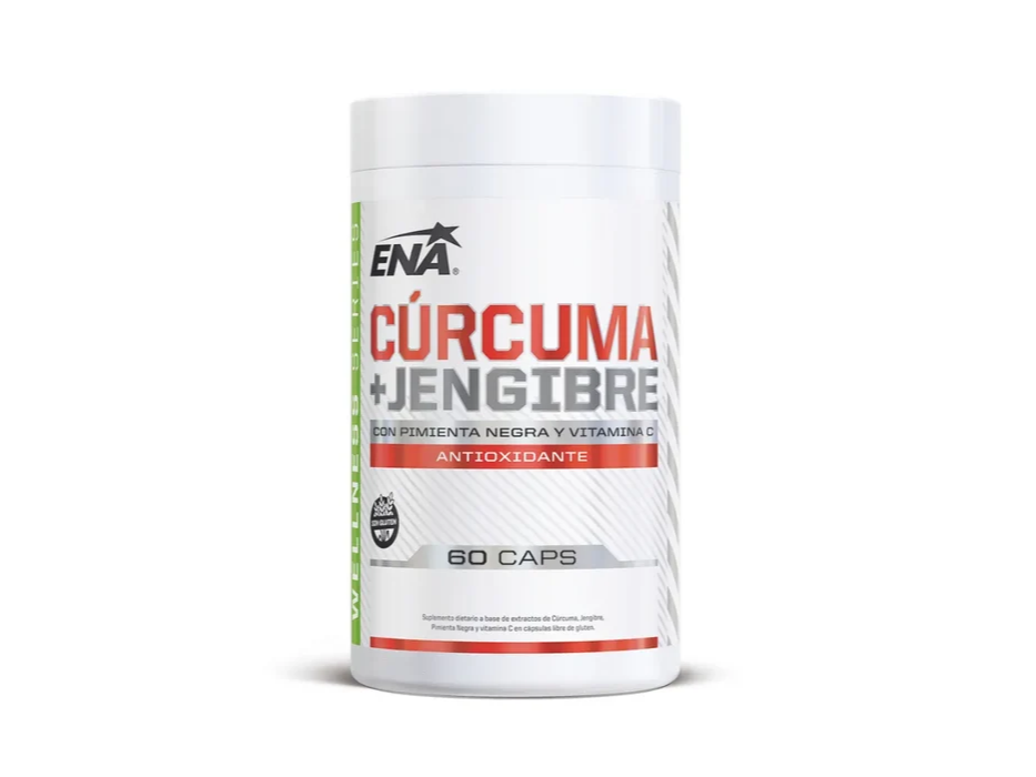 Cúrcuma + Jengibre x60 caps