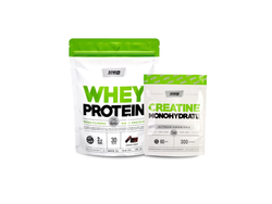 Whey Protein Star Nutrition DOYPACK - 2 LBS + CREATINA MONOHIDRATO STAR NUTRITION - 300 GR
