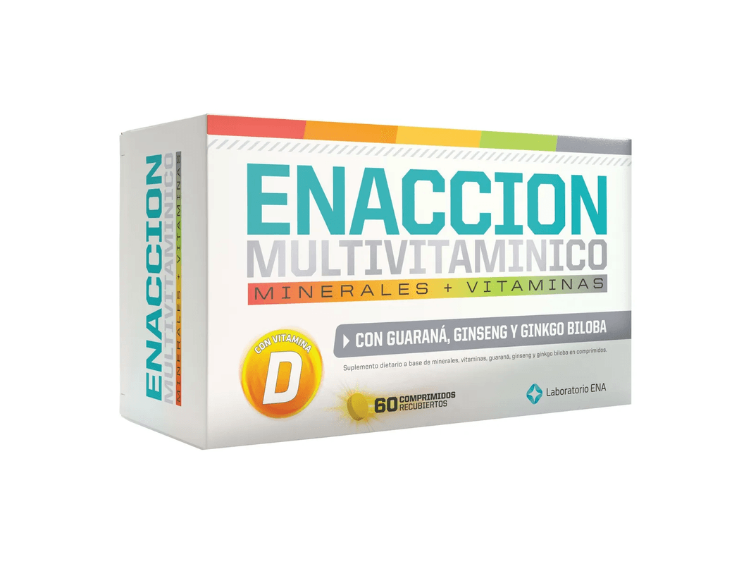 Enacción Multivitamínico Ena X 60 Comprimidos