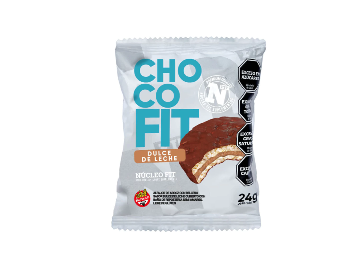 Alfajor Fit 24 G NUCLEO FIT - SABOR DULCE DE LECHE