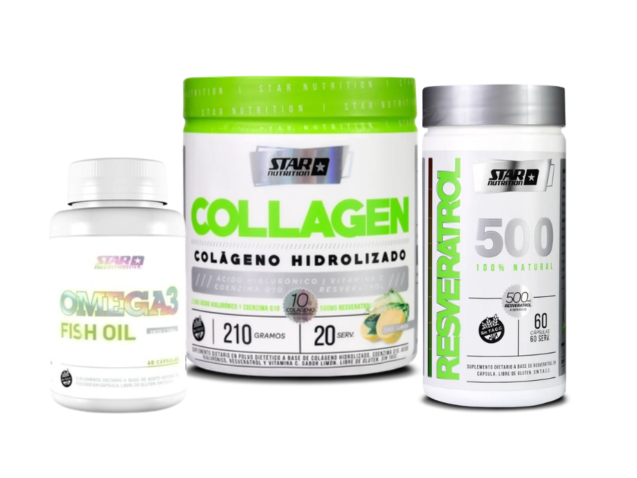 COMBO MAMA STAR I COLLAGEN + RESVERATROL + OMEGA 3