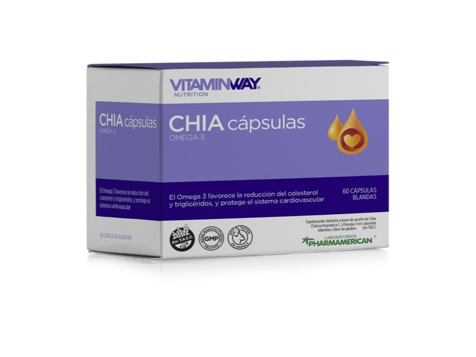 Chia Omega 3 X 60 CAP VITAMIN WAY