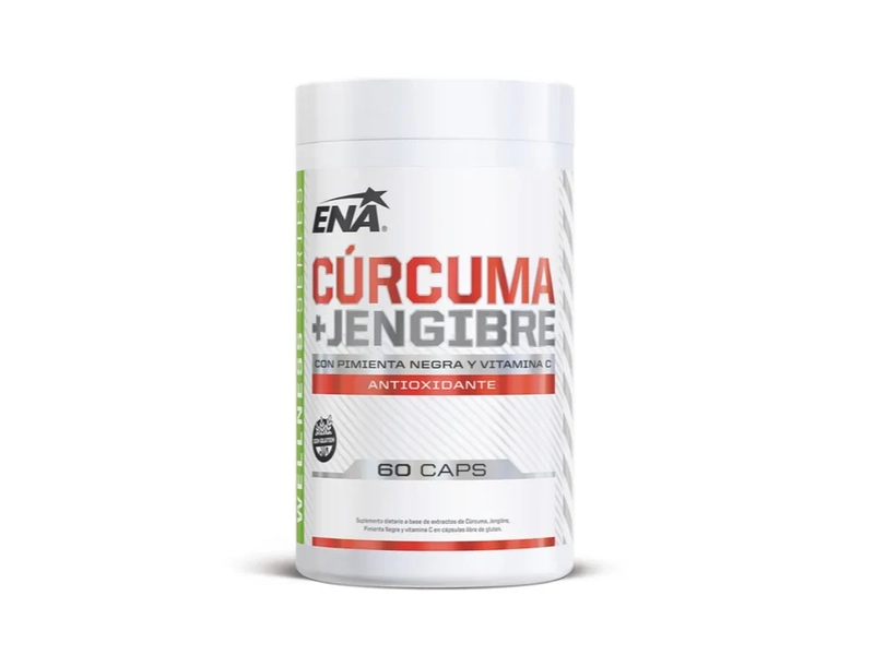 Cúrcuma + Jengibre x60 caps