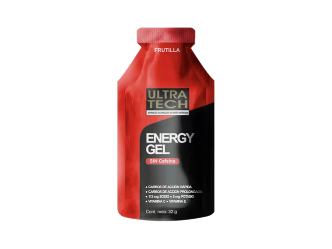Energy Gel Ultra Tech – caja x 12 geles