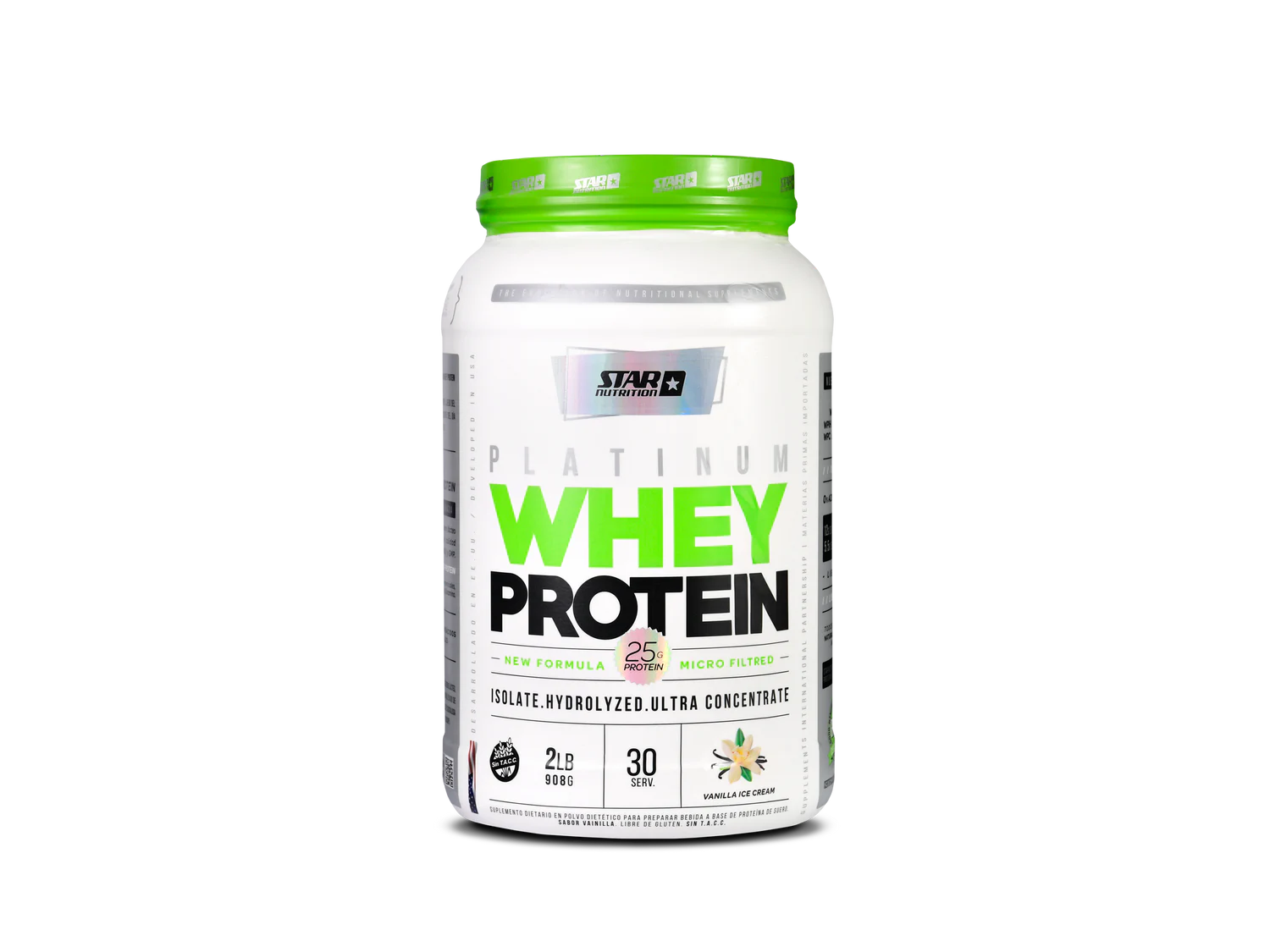 PLATINUM WHEY PROTEIN 2 LBS - STAR NUTRITION