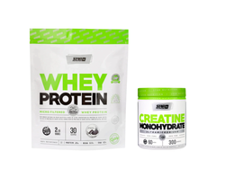 Whey Protein Star Nutrition DOYPACK - 2 LBS + CREATINA MONOHIDRATO STAR NUTRITION - 300 GR