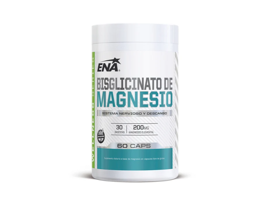 Bisglicinato de Magnesio x60 caps
