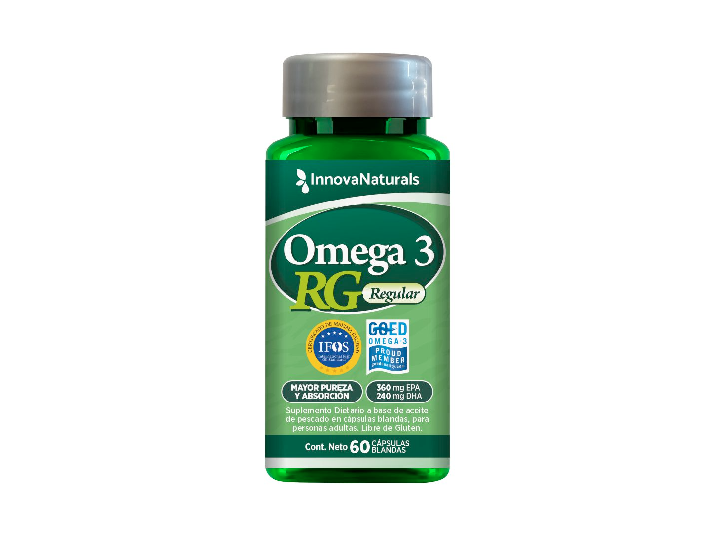 Omega 3 Regular (360 EPA + 240 DHA) x60 capsulas