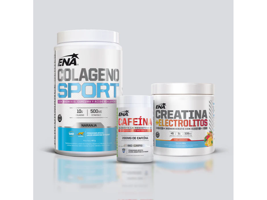 COMBO PERFORMANCE I Colágeno Sport + Creatina + Electrolitos + Cafeina