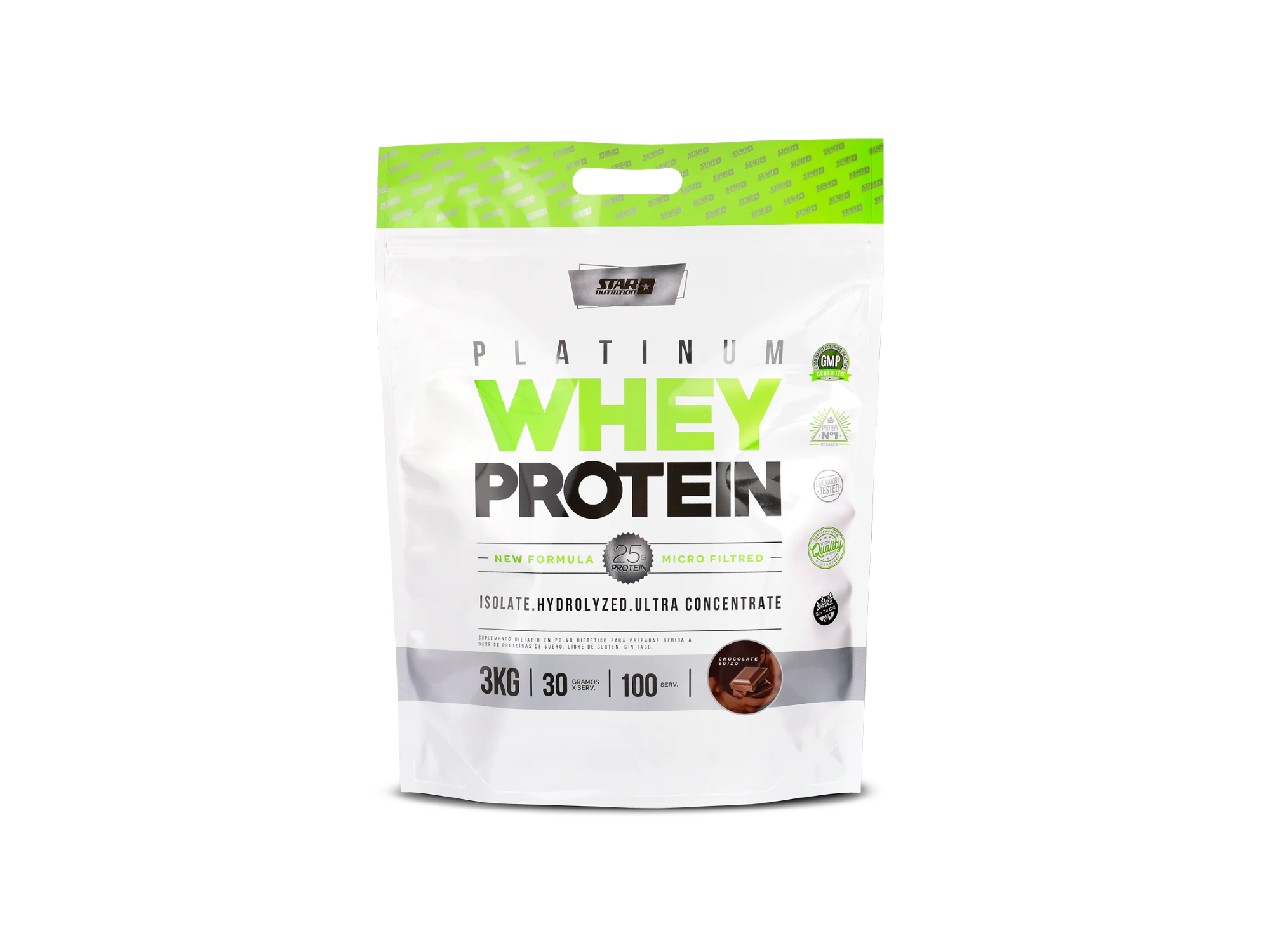Platinum Whey Protein 3Kg STAR NUTRITION