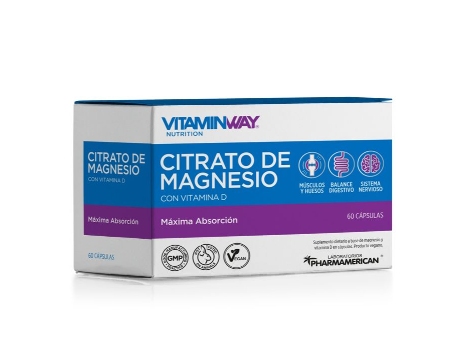 CITRATO DE MAGNESIO x60 VITAMIN WAY