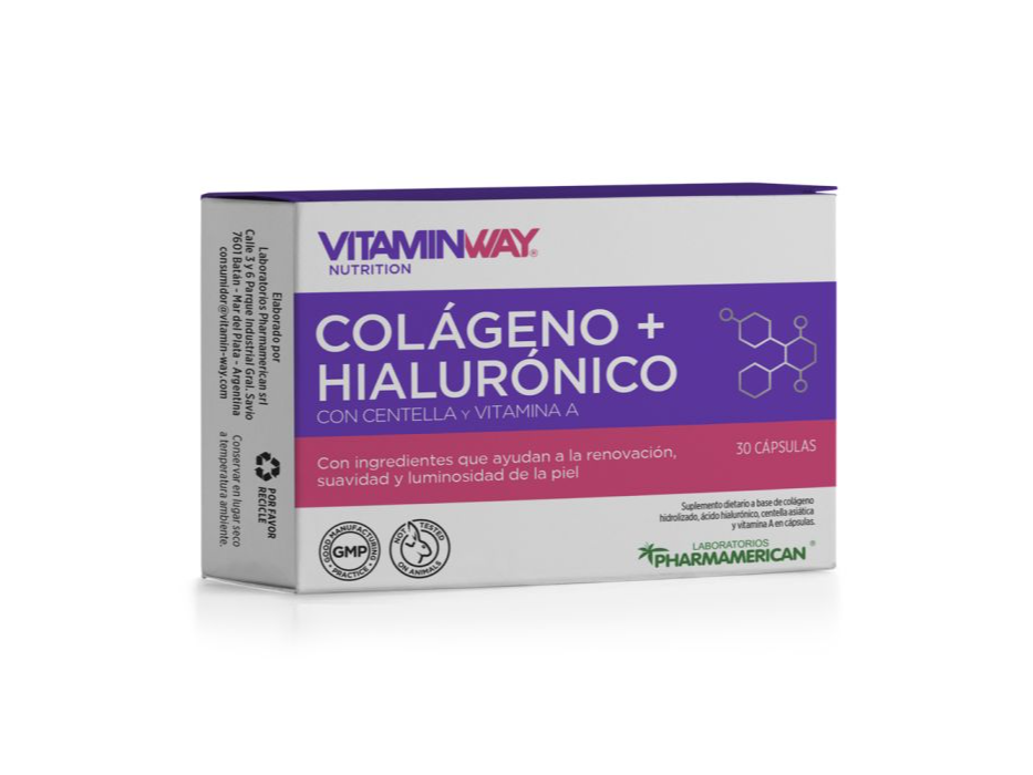 COLÁGENO + HIALURÓNICO CAP X 30
