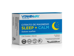 CITRATO DE MAGNESIO SLEEP + CALM CAP x30