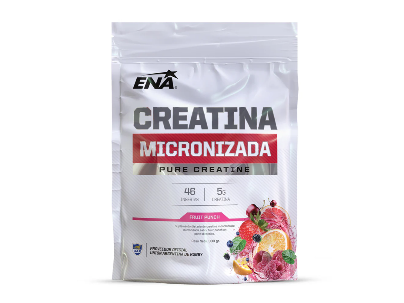 Creatina Micronizada 300g  FRUIT PUNCH