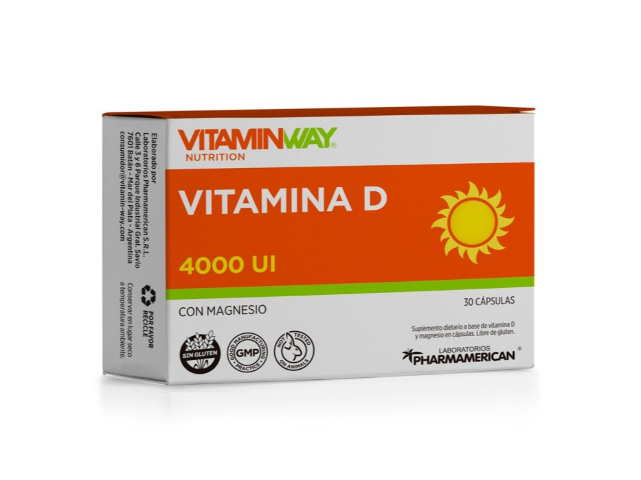 VITAMIN D x30 Capsulas - VITAMIN WAY