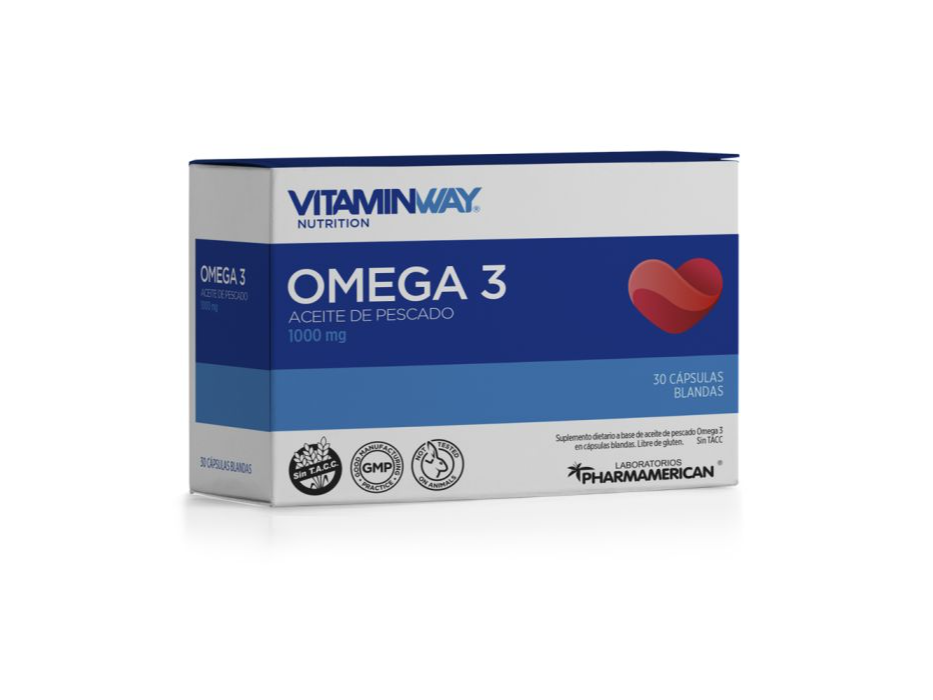 Omega 3 Capsulas X 30 VITAMIN WAY