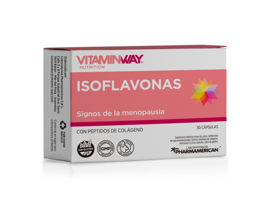 ISOFLAVONAS x30 Caps - VITAMIN WAY
