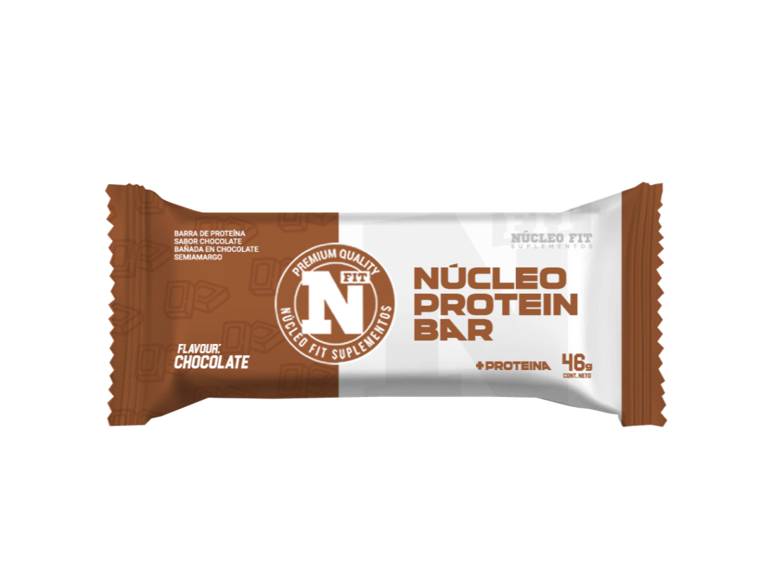 NUCLEO PROTEIN BAR - X 46G - NUCLEO FIT - SABOR CHOCOLATE