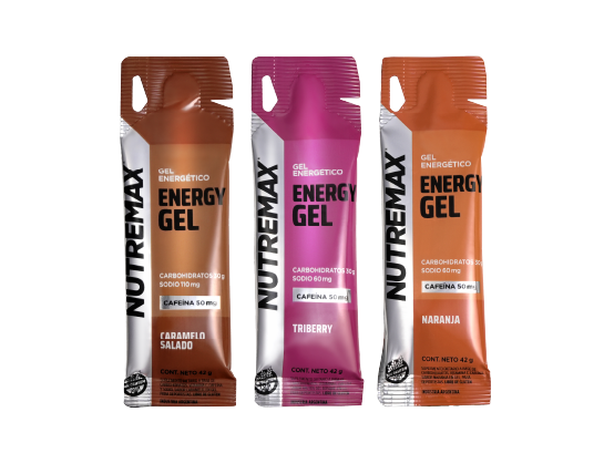 ENERGY GEL (42g) - NUTREMAX - CON CAFEINA - TRIBERRY