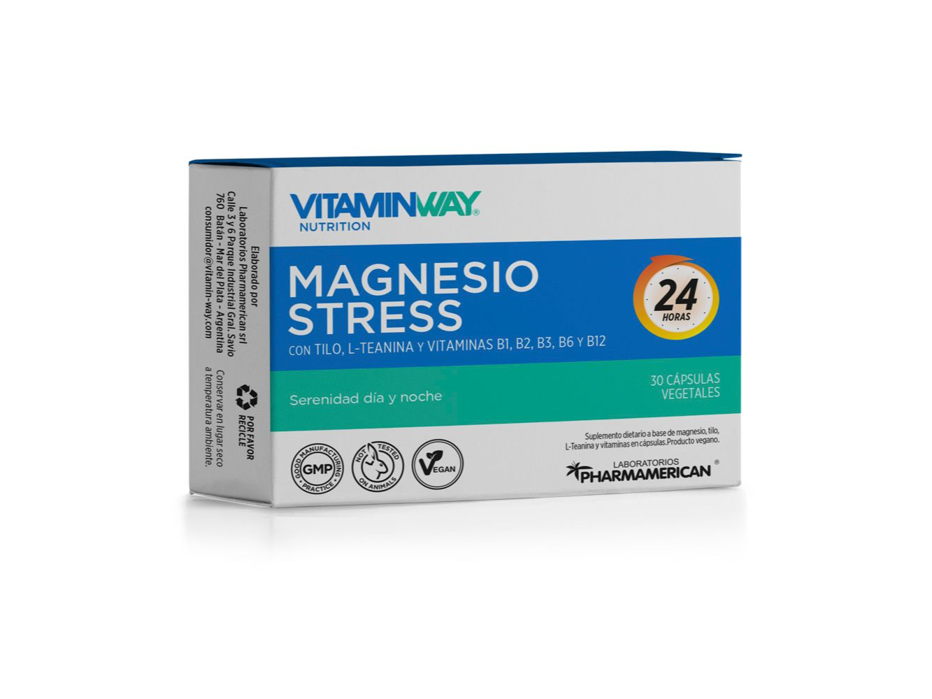 MAGNESIO STRESS CAP X 30