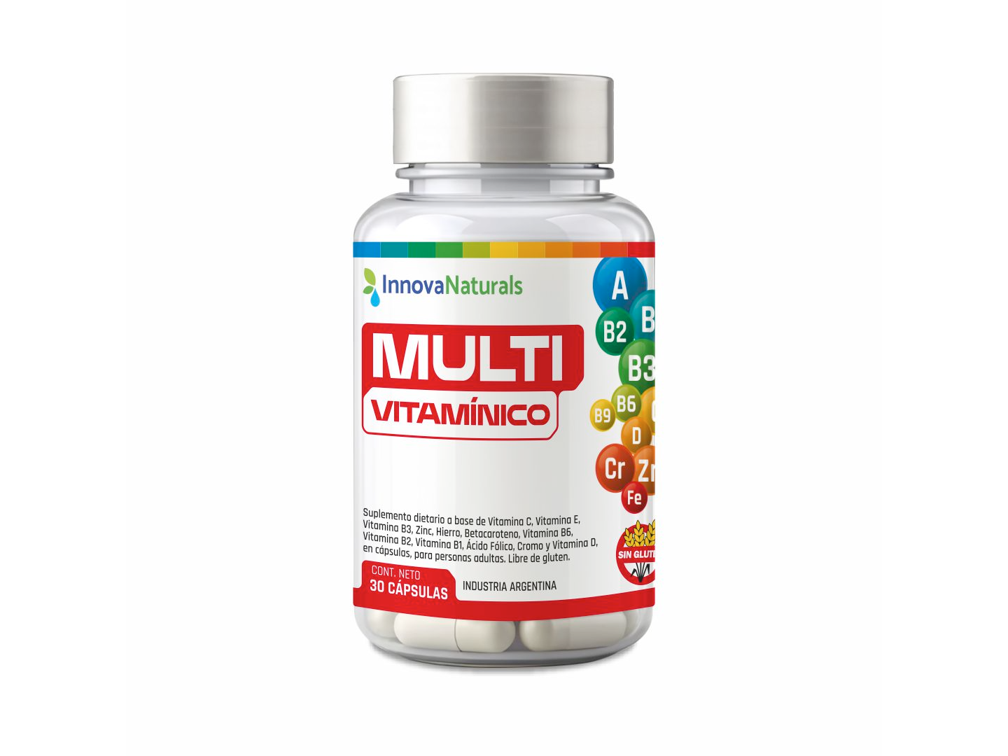 Multivitamínico - x30 Capsulas - Innovanaturals