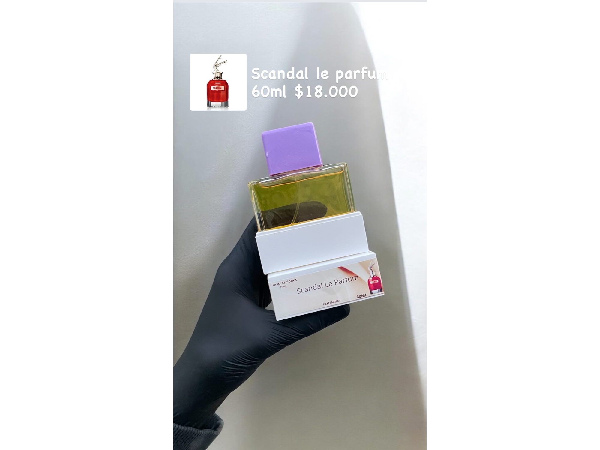 🙋🏻‍♀️ Tester Scandal le parfum