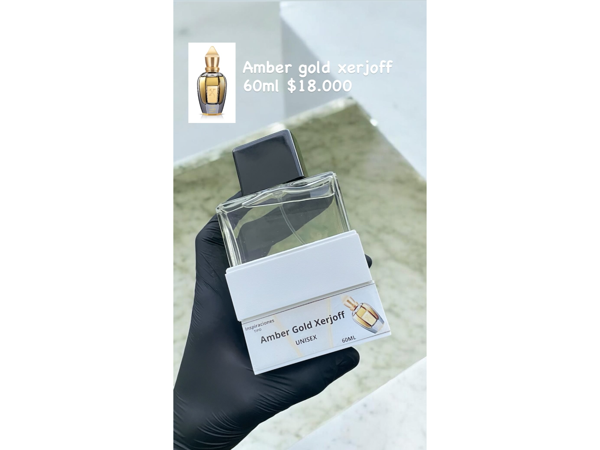 🙋🏻‍♂️ Tester Amber gold Xerjoff