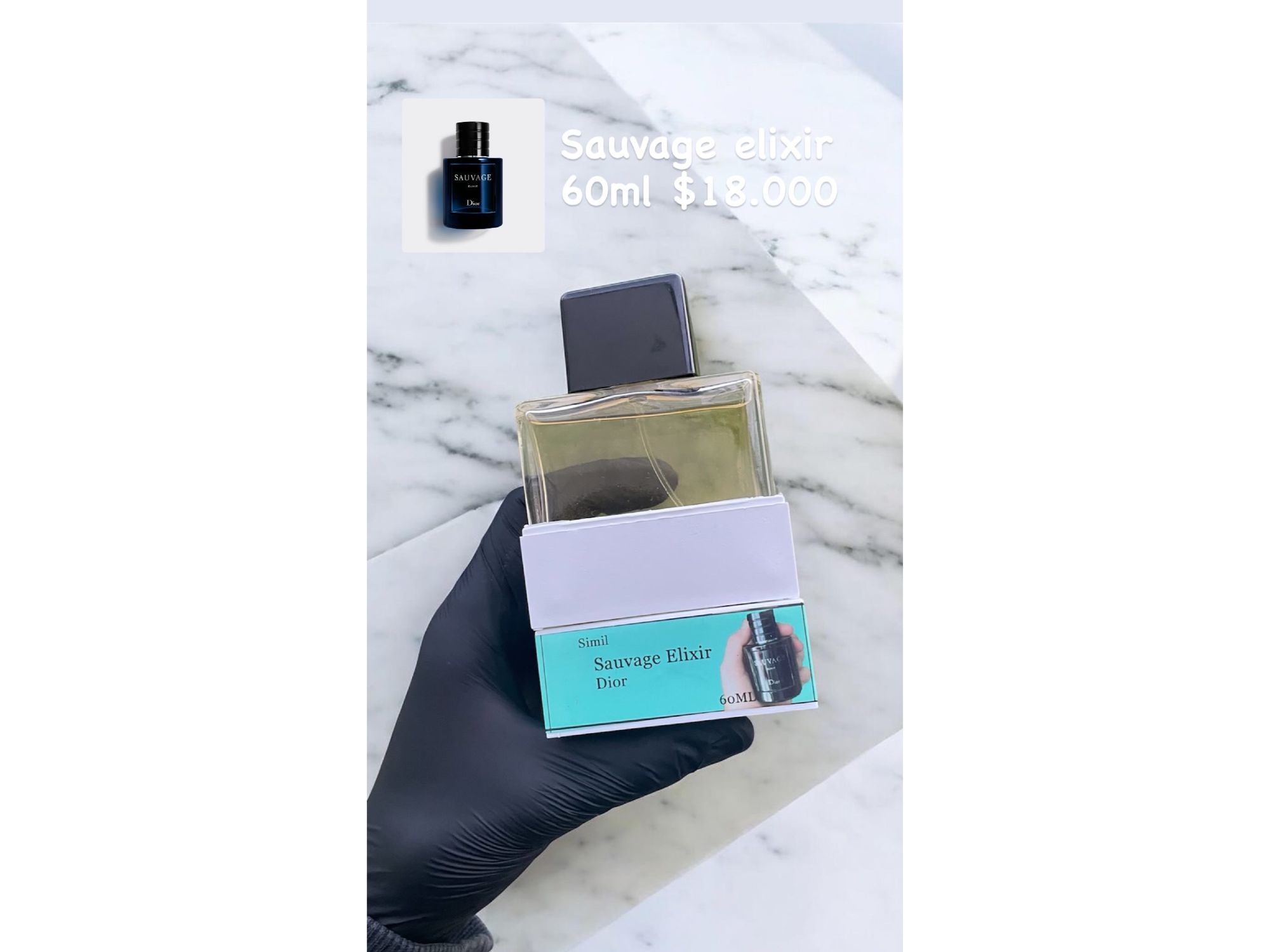 🙋🏻‍♂️ Tester Sauvage elixir