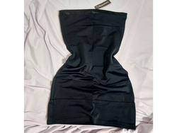Vestido strapless lycra