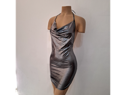 Vestido plateado