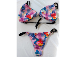 Bikini floreada