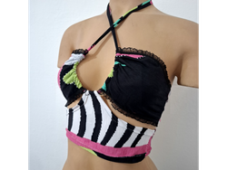 Top estampado
