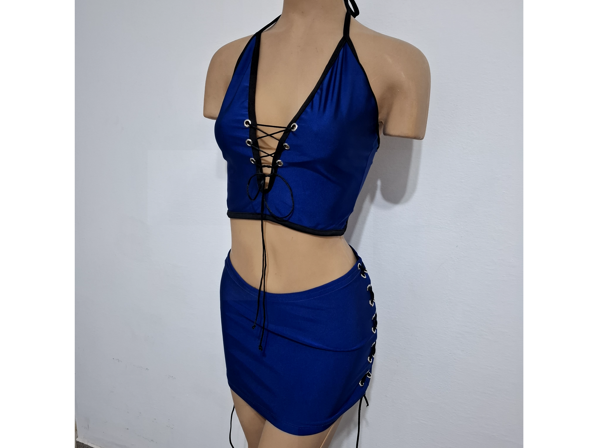 Set lycra azul