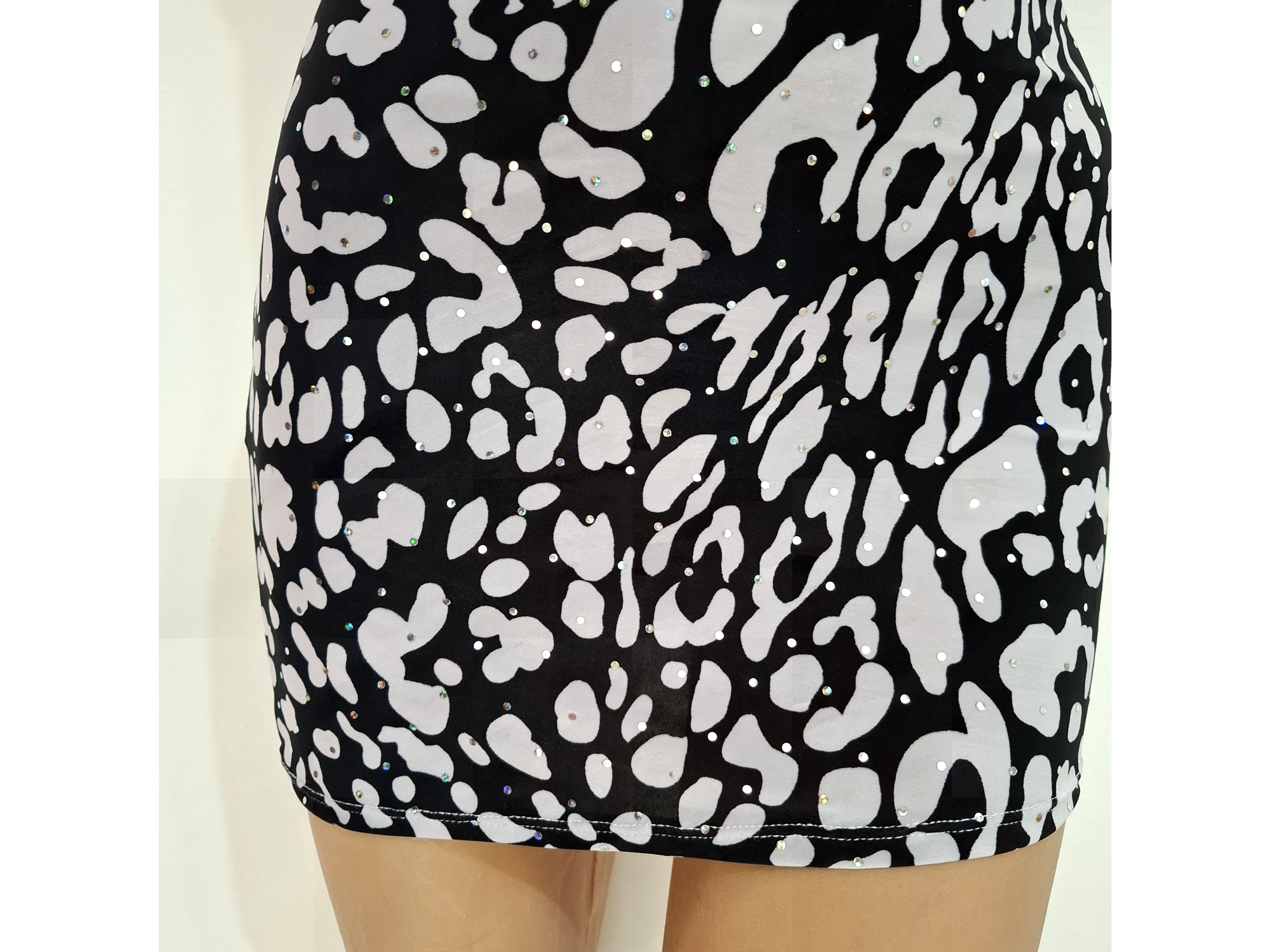 Mini animal print brillo