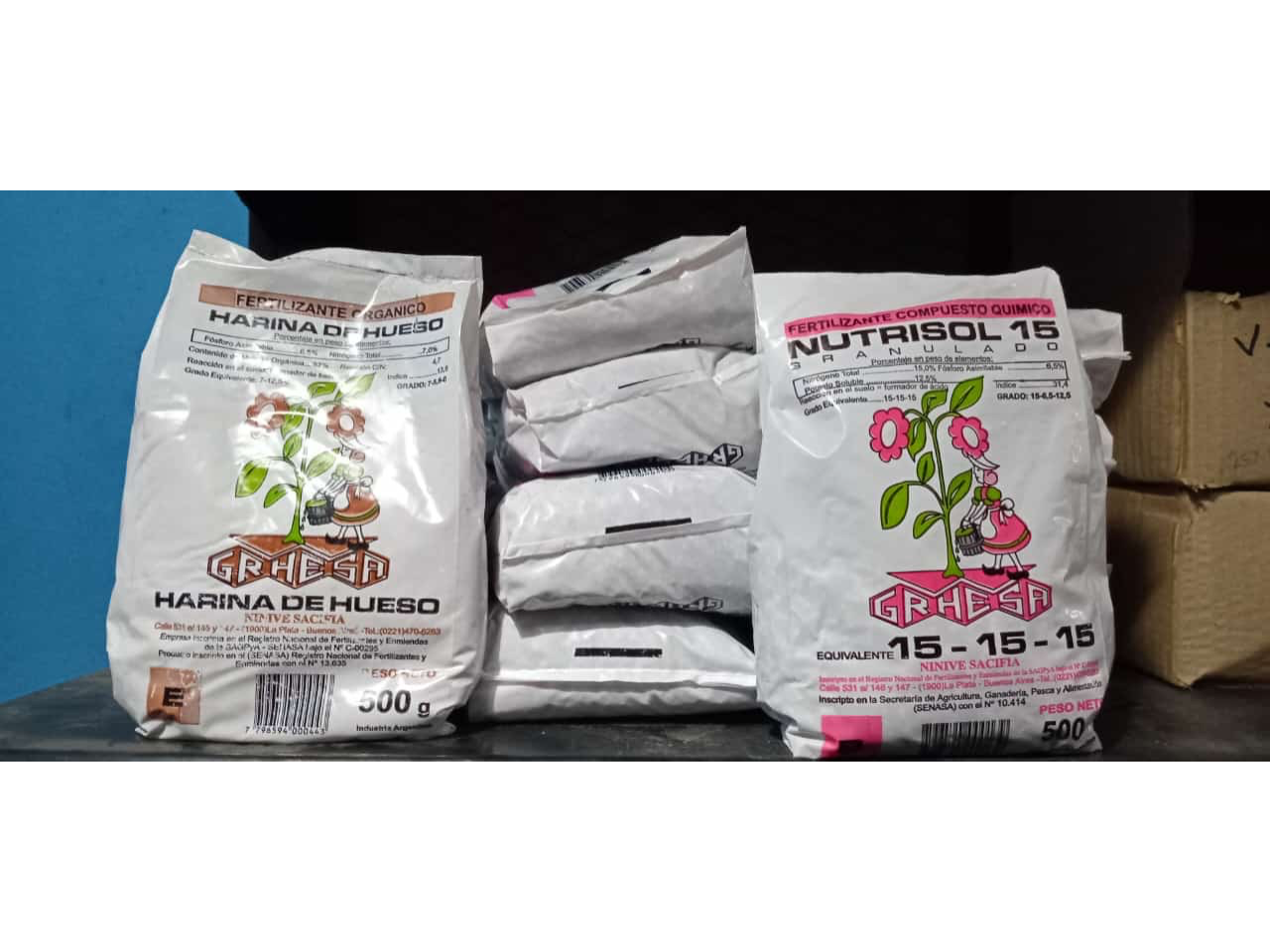 Fertilizante 15 15 15 x 500gs