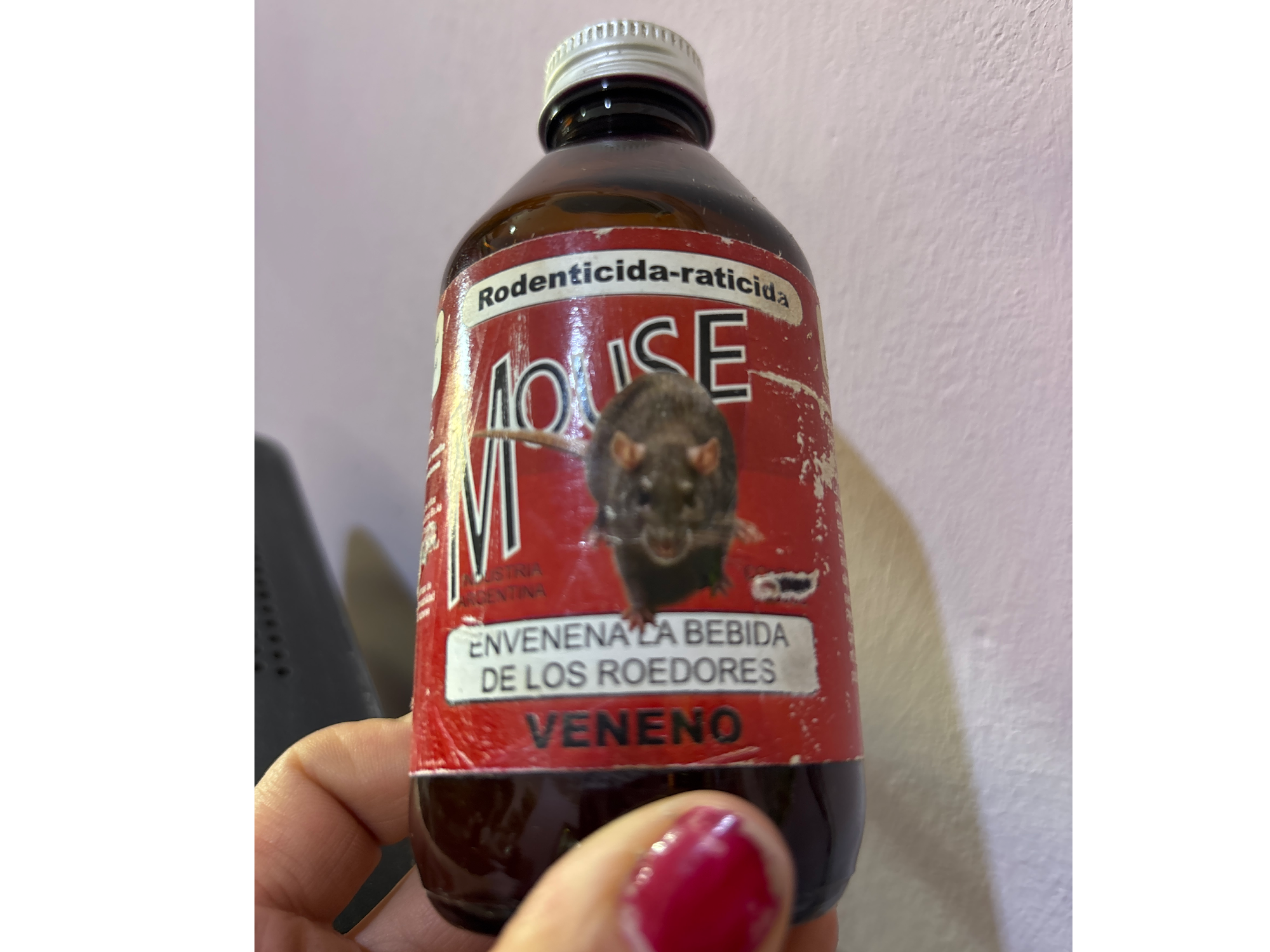 Mousse raticida