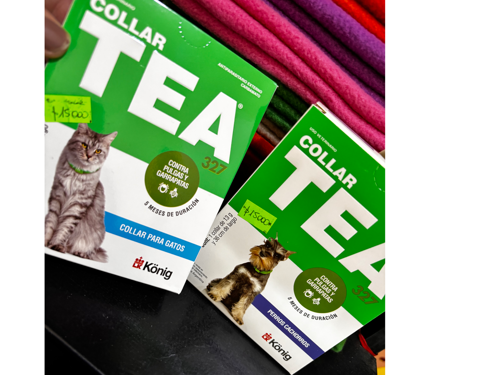 Collares antipulgas Tea cachorros / gatos