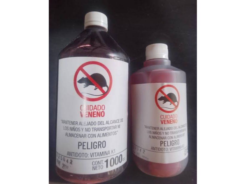 Rodenticida 1 lts