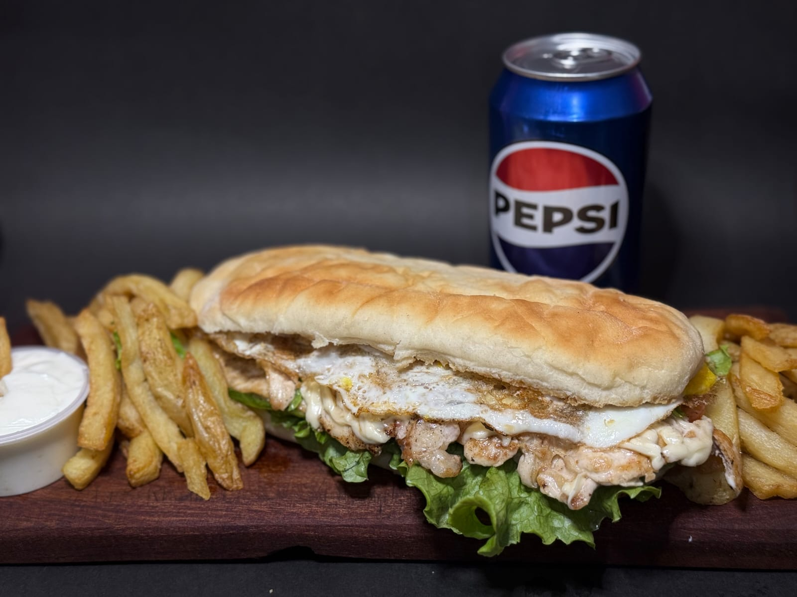 Sánguche de pollo