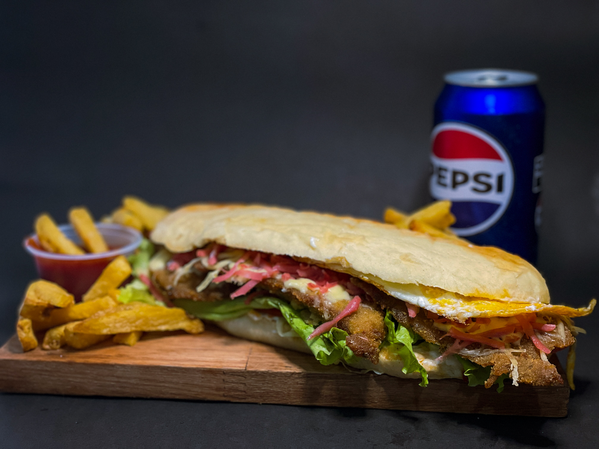 Milanesa de pollo