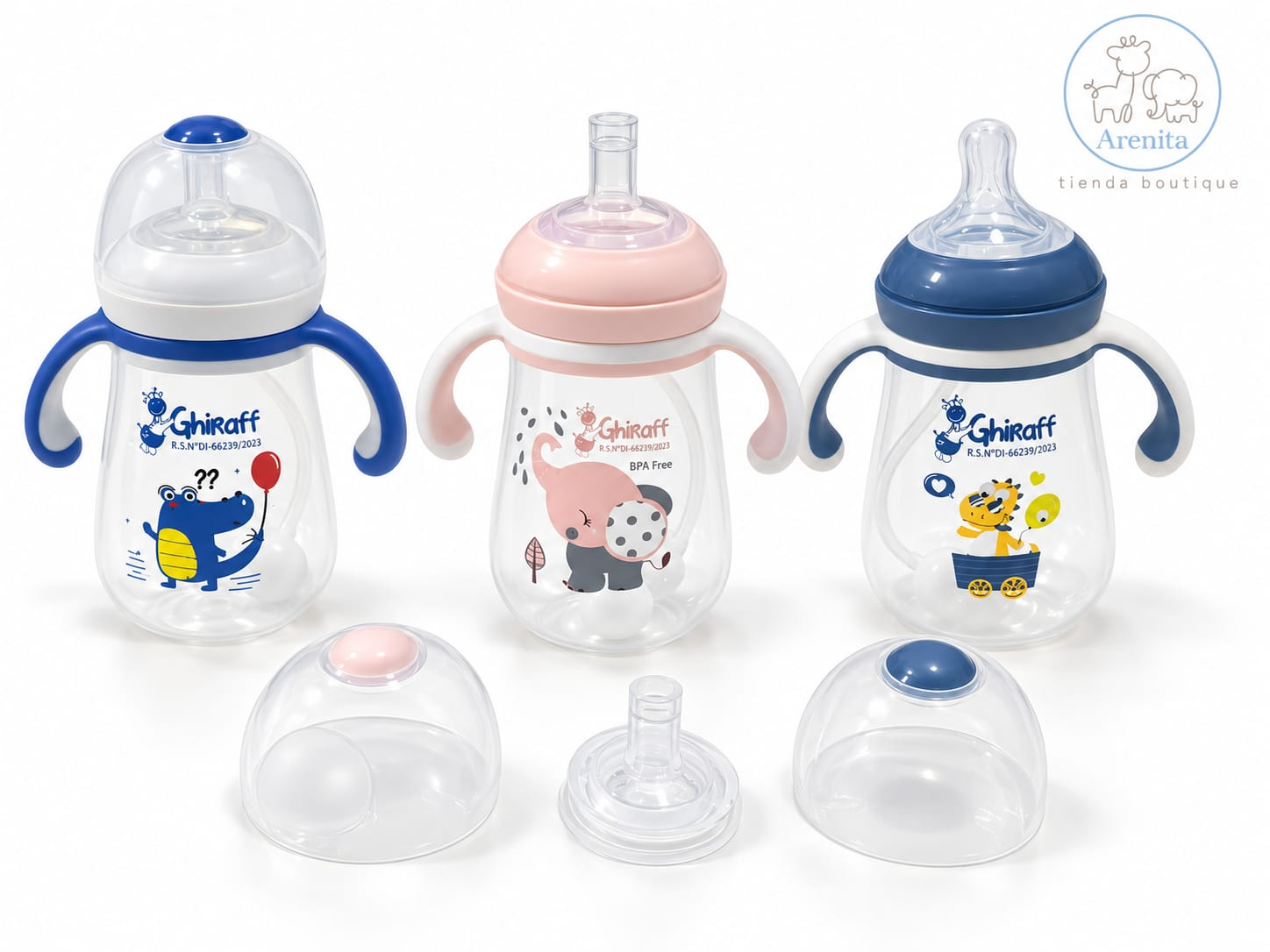 Mamaderas ghiraff 300 ml