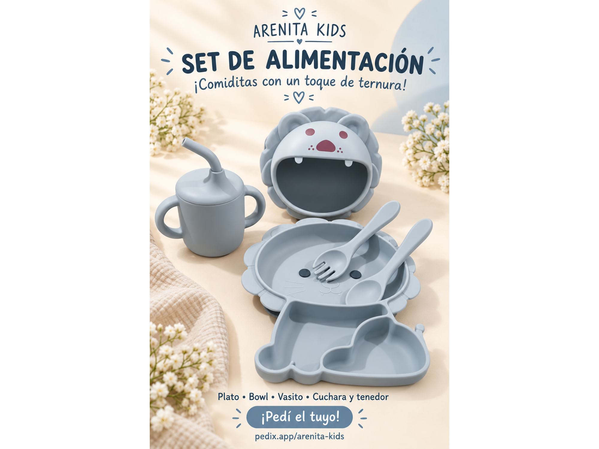 Set de alimentación 🦁