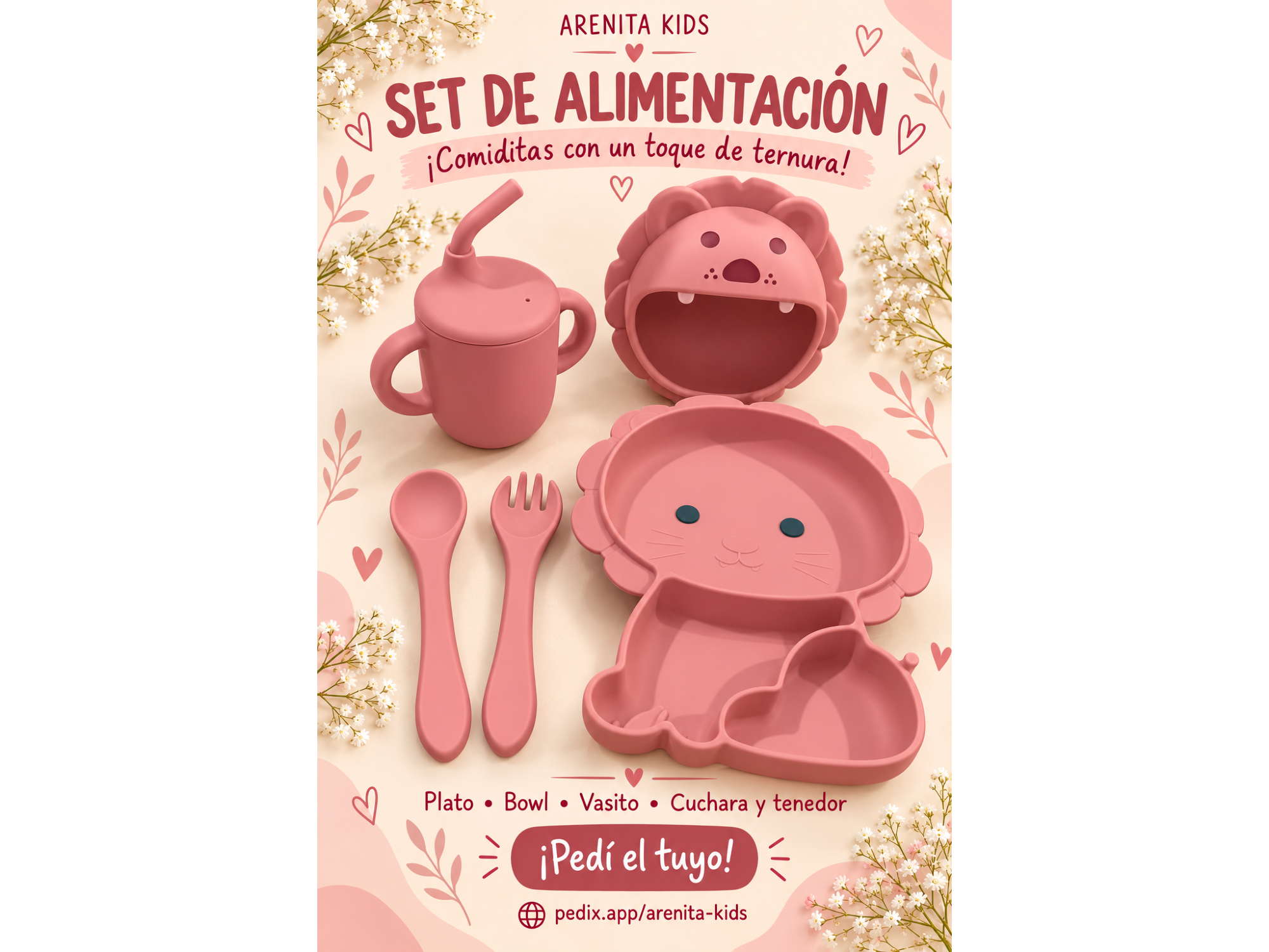 Set de alimentación 🦁