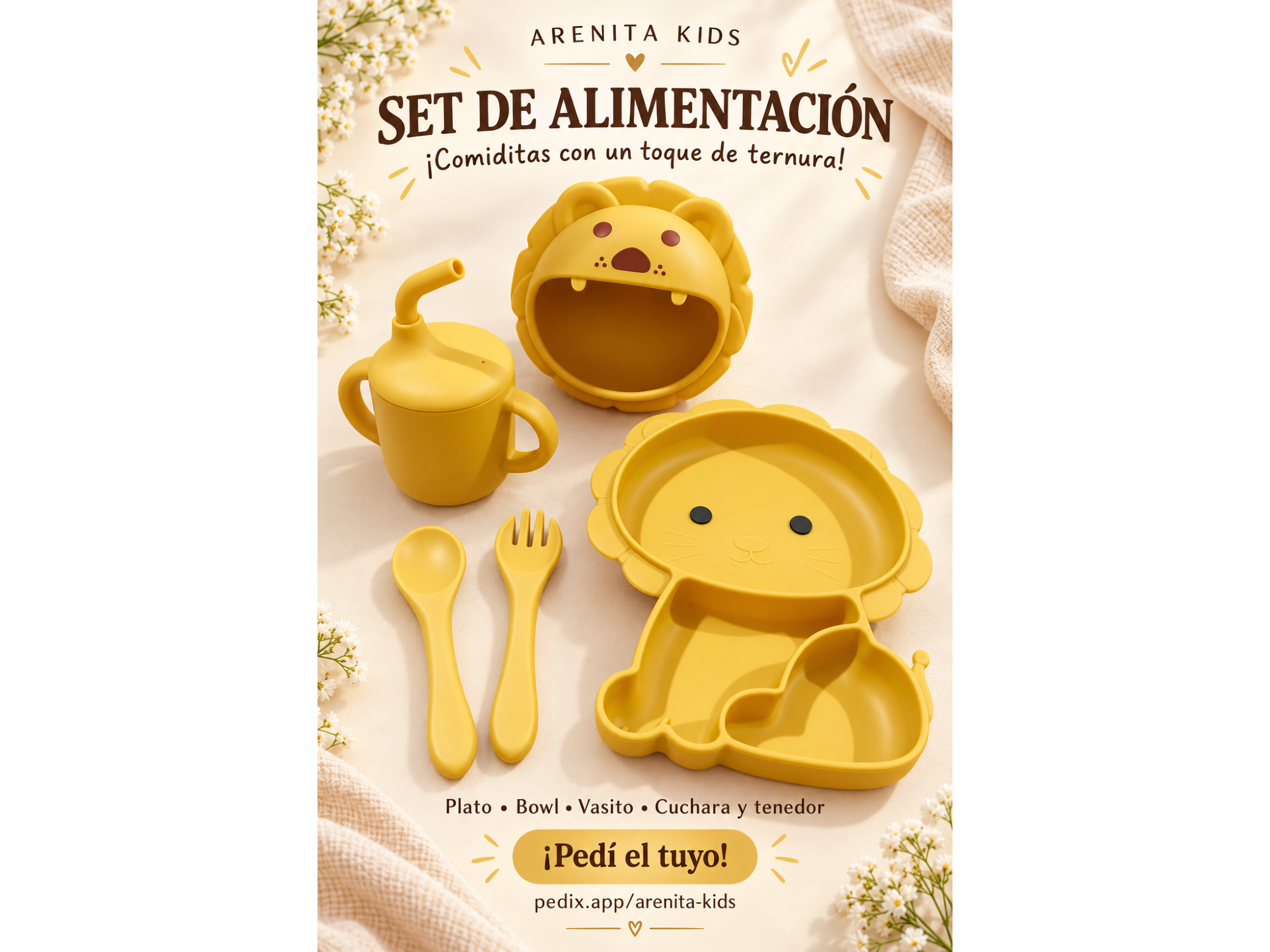 Set de alimentación 🦁