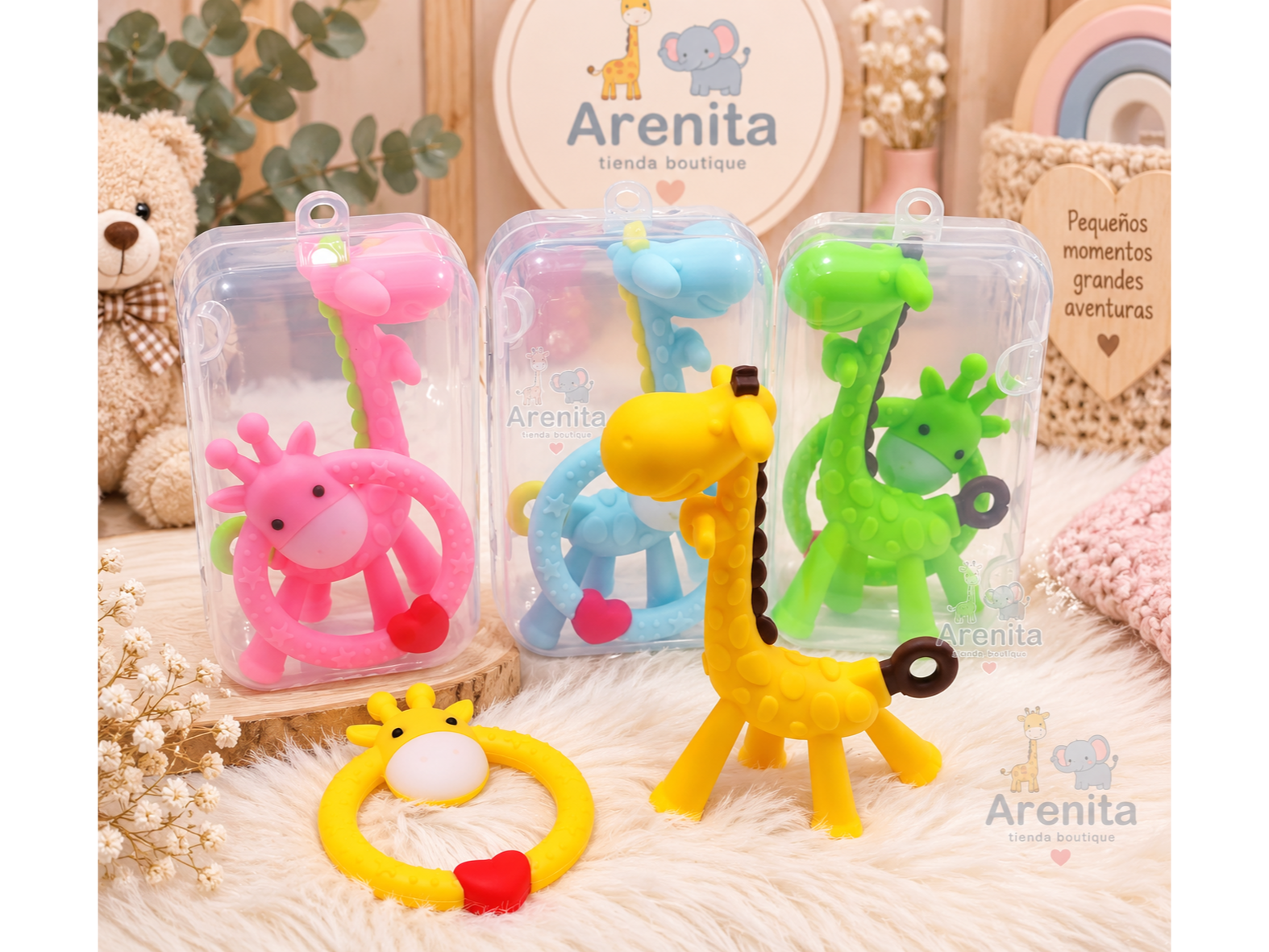 Set de mordillo de 🦒