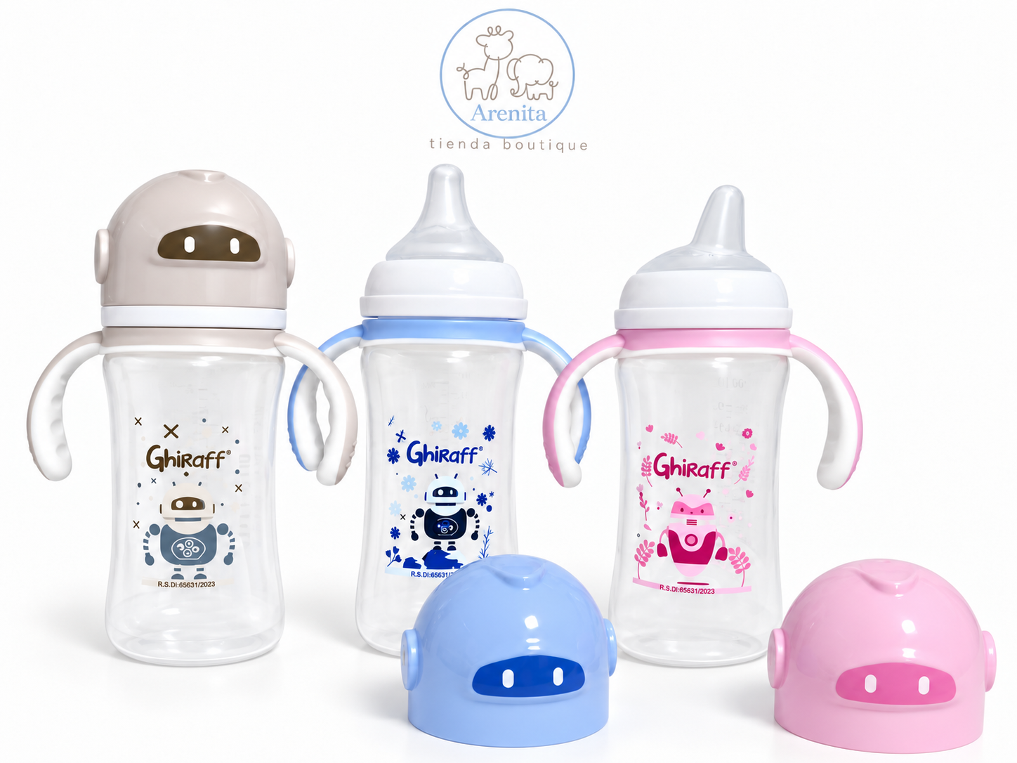 Mamaderas ghiraff 300 ml