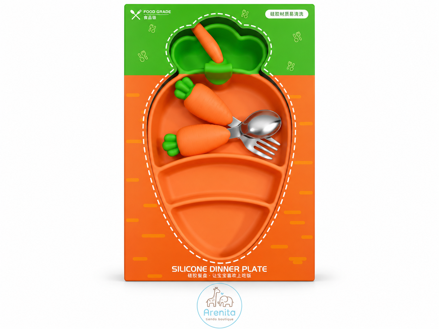 Plato de zanahoria 🥕