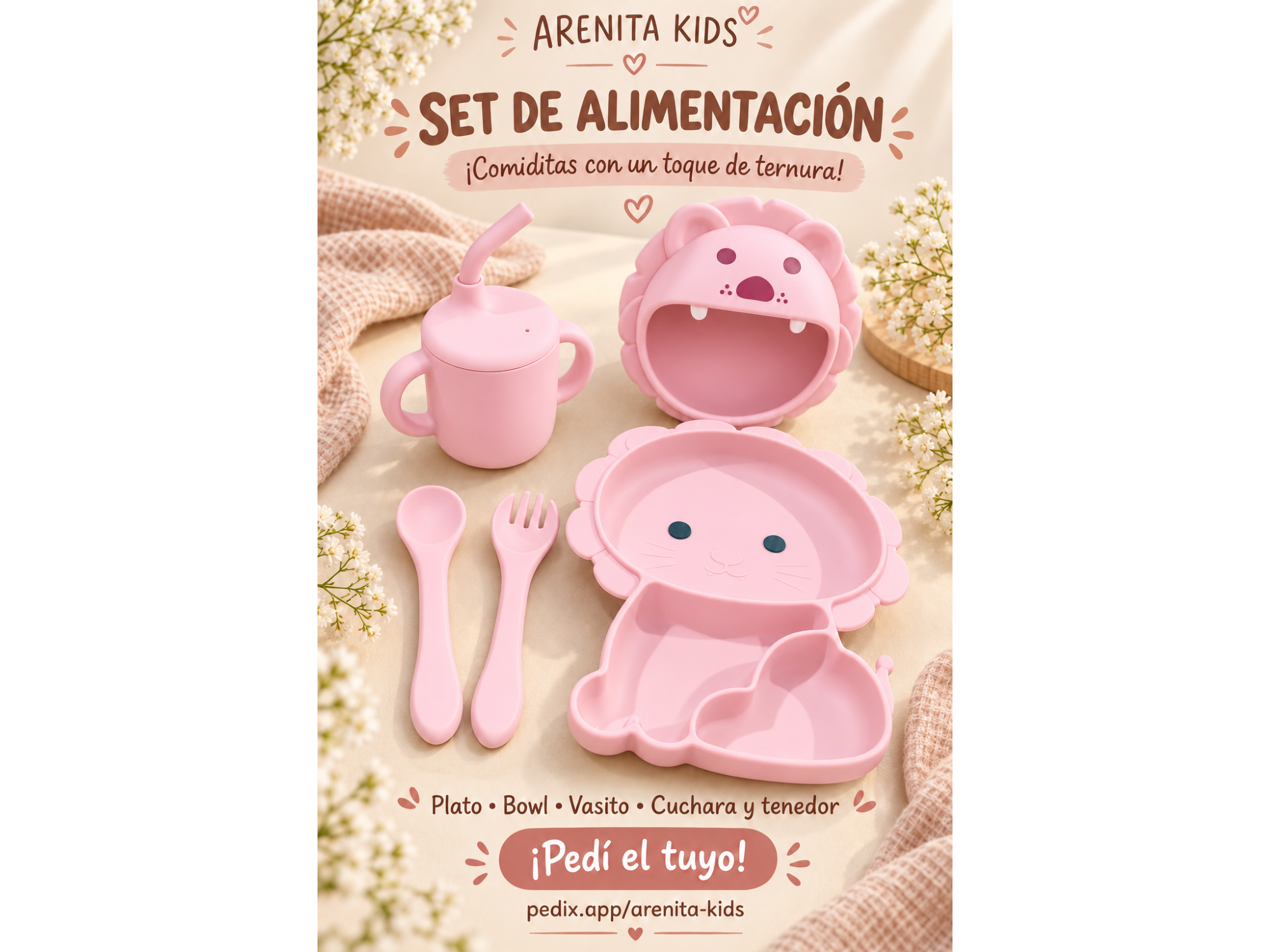 Set de alimentación 🦁