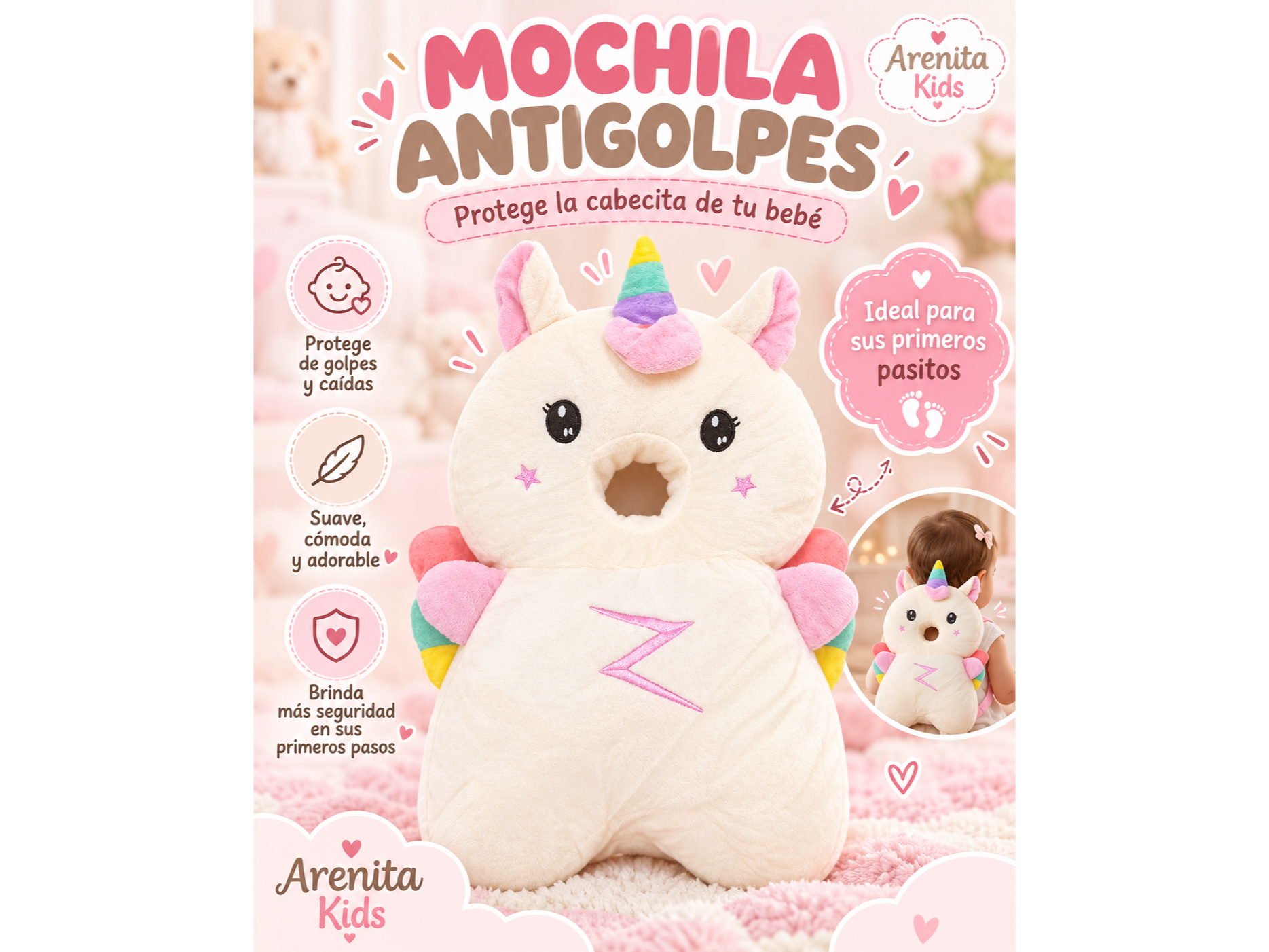 Mochila antigolpes