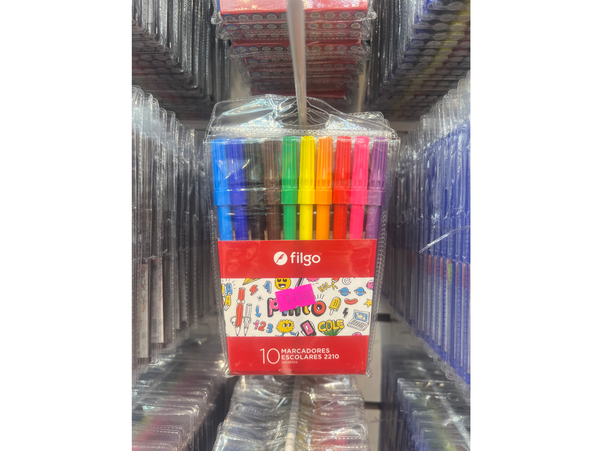 MARCADORES FILGO X10